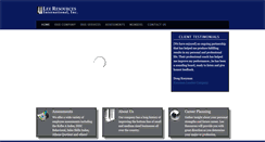 Desktop Screenshot of leeresources.com