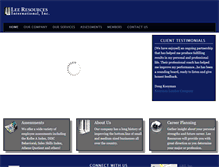 Tablet Screenshot of leeresources.com